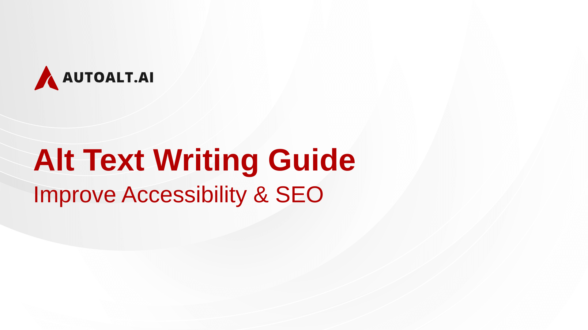Alt Text Writing Guide